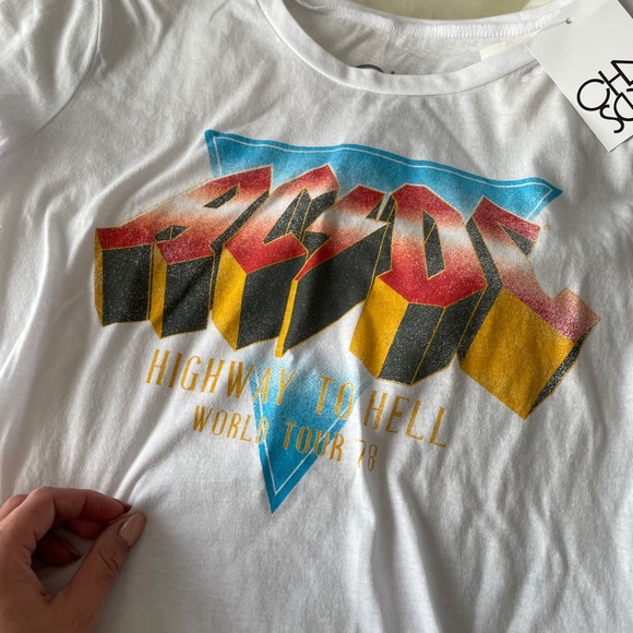 Chaser | ACDC Highway to Hell Tee Size S NWT - Picture 3 of 4